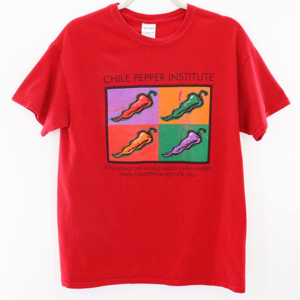 Chili Pepper Institute Red Graphic Cotton TShirt